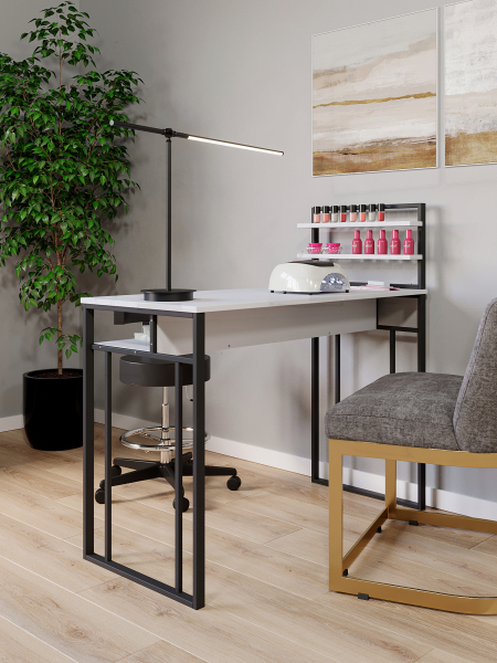 Стол маникюрный с полкой KM Loft