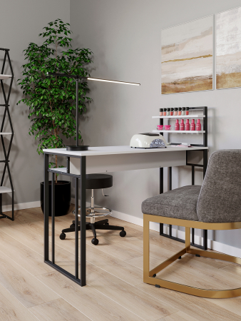 Стол маникюрный с полкой KM Loft
