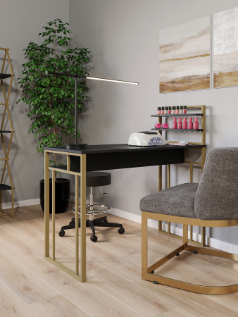 Стол маникюрный с полкой KM Loft