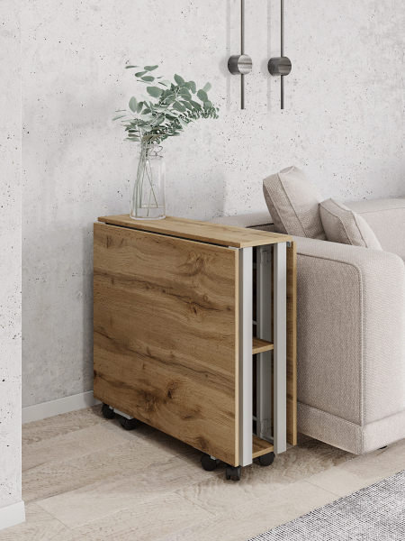 Стол книжка раскладной М2 широкий КМ ЛОФТ