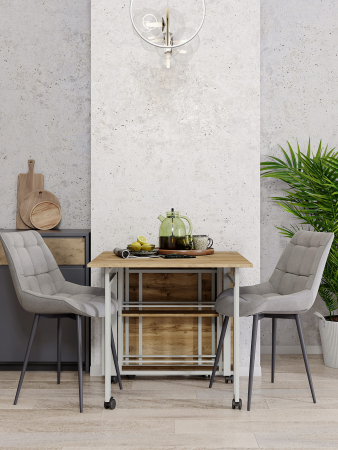 Стол книжка раскладной М2 широкий КМ ЛОФТ