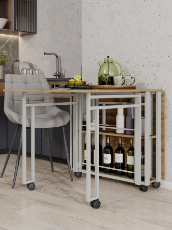 Стол книжка раскладной М2 широкий КМ ЛОФТ