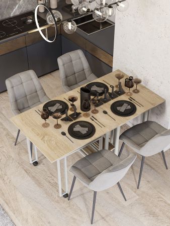 Стол-книжка раскладной М2 (широкий) КМ ЛОФТ