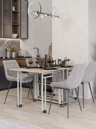 Стол-книжка раскладной М2 (широкий) КМ ЛОФТ