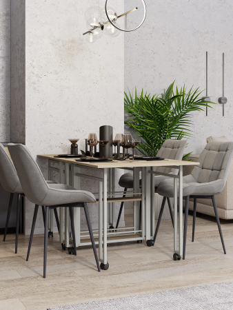 Стол-книжка раскладной М2 (широкий) КМ ЛОФТ