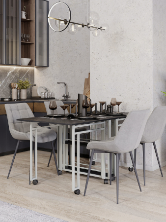 Стол книжка раскладной М2 широкий КМ ЛОФТ