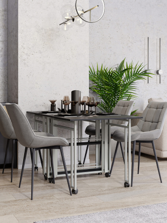 Стол книжка раскладной М2 широкий КМ ЛОФТ