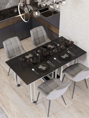 Стол книжка раскладной М2 широкий КМ ЛОФТ