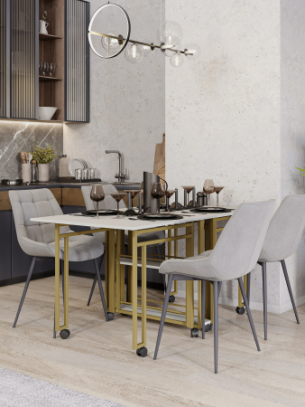 Стол книжка раскладной М2 широкий КМ ЛОФТ