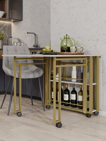 Стол книжка раскладной М2 широкий КМ ЛОФТ