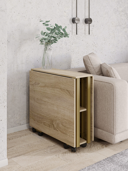 Стол книжка раскладной М2 широкий КМ ЛОФТ