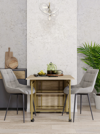 Стол книжка раскладной М2 широкий КМ ЛОФТ