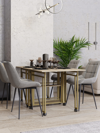 Стол книжка раскладной М2 широкий КМ ЛОФТ