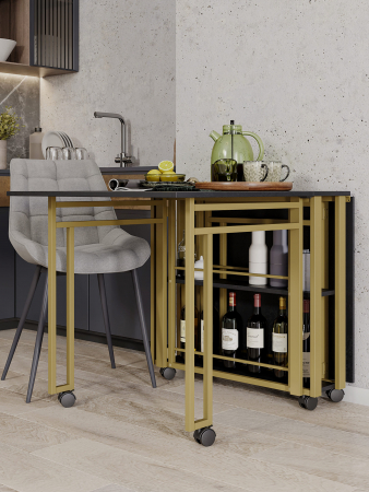 Стол-книжка раскладной М2 (широкий) КМ ЛОФТ