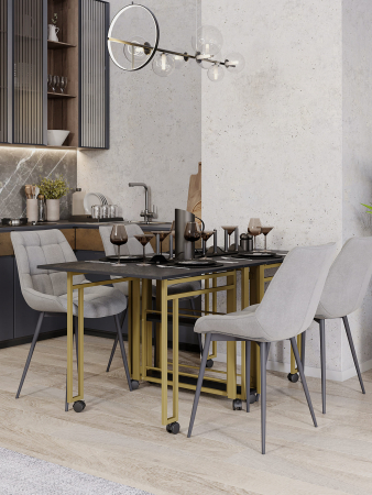 Стол-книжка раскладной М2 (широкий) КМ ЛОФТ