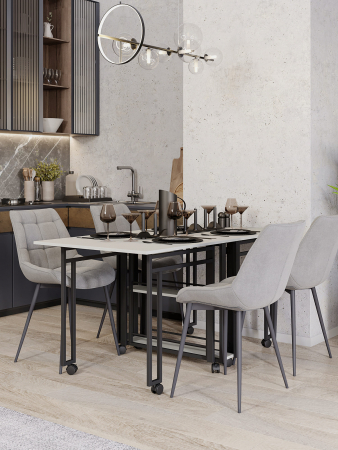 Стол книжка раскладной М2 широкий КМ ЛОФТ