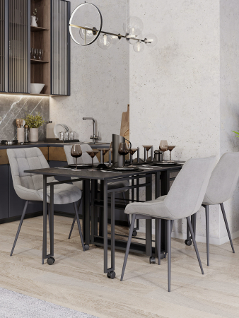 Стол книжка раскладной М2 широкий КМ ЛОФТ