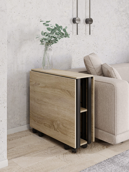 Стол книжка раскладной М2 широкий КМ ЛОФТ