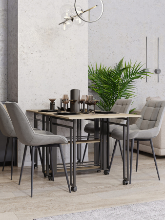 Стол книжка раскладной М2 широкий КМ ЛОФТ