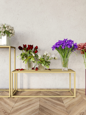 Цветочница (подставка под цветы) низкая КМ ЛОФТ