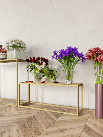 Цветочница (подставка под цветы) низкая КМ ЛОФТ