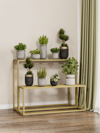 Цветочница (подставка под цветы) высокая КМ ЛОФТ