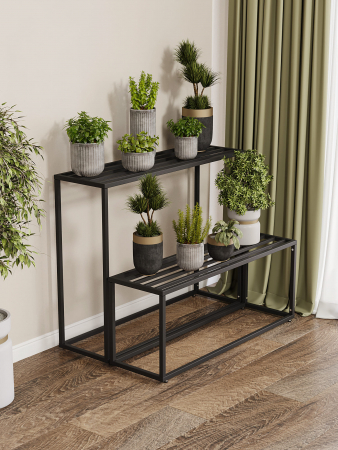 Цветочница (подставка под цветы) высокая КМ ЛОФТ