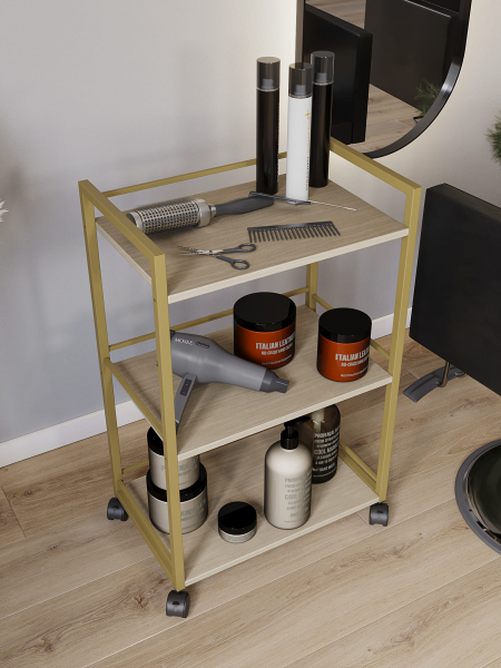 Подкатная этажерка Тип1 КМ ЛОФТ