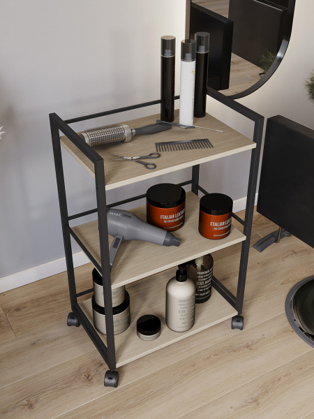 Подкатная этажерка Тип1 КМ ЛОФТ